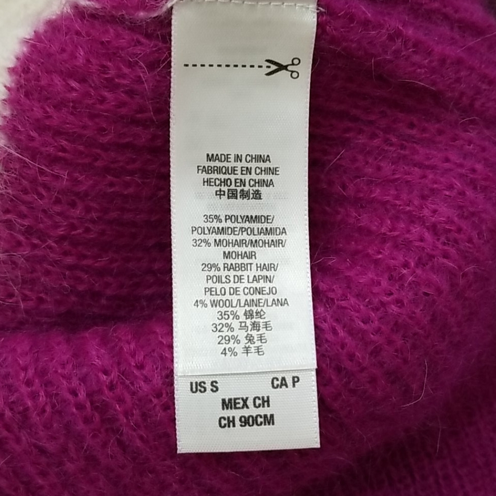Juicy Couture Striped Mohair Wool Sweater - Picture 5 of 7